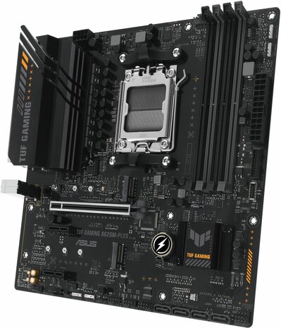 Socket AM5 : TUF GAMING A620M-PLUS (DDR5, M.2, 2 x DisplayPort, HDMI, mATX)