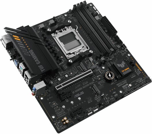 Socket AM5 : TUF GAMING A620M-PLUS (DDR5, M.2, 2 x DisplayPort, HDMI, mATX)