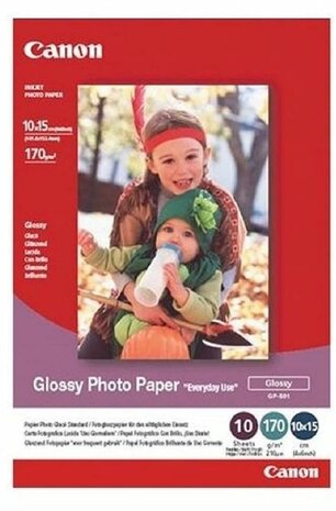 GP-501 Glossy Photo Paper (10 x 15, 10 vellen)