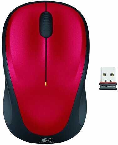 M235 Wireless Mouse (rood)