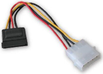 S-ATA naar 4-pin powerconnector (0,15 meter)