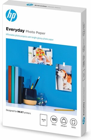 CR757A Everyday Glossy Photo Paper (100 x 150 mm, 200 g/m&sup2;, 100 vellen)