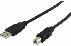 USB 2.0 Kabel A M naar B M (1,8 meter)