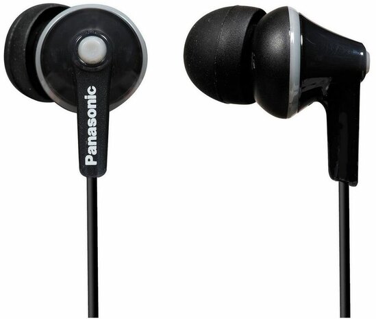 RP-HJE125E-K Ergofit (earphones, in-ear, zwart)