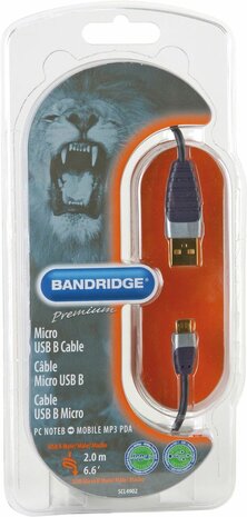 Premium Performance Micro USB-kabel (2 meter)