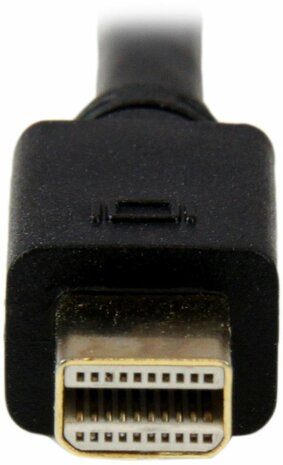 Mini DisplayPort naar VGA Adapterkabel (1 meter, 1920 x 1200, zwart)