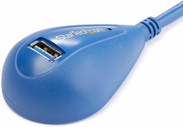 Desktop SuperSpeed USB 3.0 verlengkabel A-A M/F (1,5 meter, blauw)