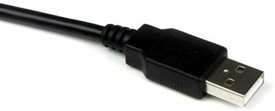 Desktop USB verlengkabel A-A M/F (1,5 meter, zwart)