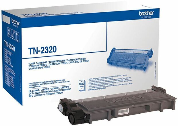 TN-2320 toner zwart (2600 afdrukken)