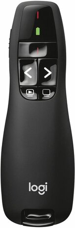 Wireless Presenter R400 (laserpointer, 15 meter bereik, zwart)