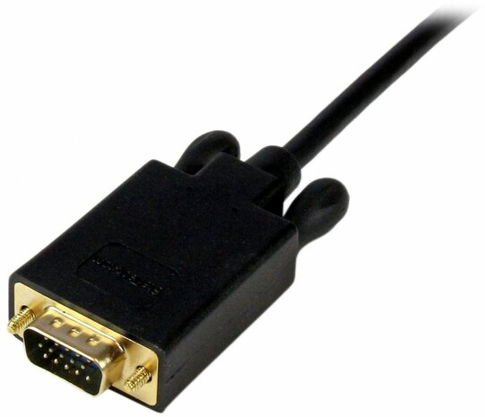 Mini DisplayPort naar VGA Adapterkabel (1,8 meter, DisplayPort 1.2, 1920 x 1200, zwart)
