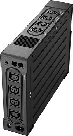 Ellipse Pro 1200 UPS (230 V, 750 Watt, 1200 VA, USB, 8 output connectors, 2U, 19&quot;, IEC)