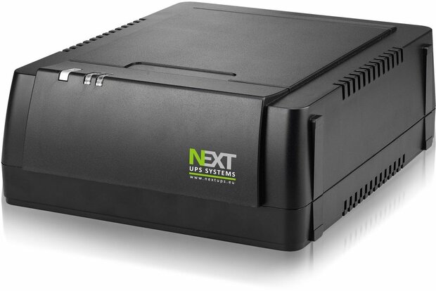 NEXT Syncro+ 600 UPS (AC 110/120/220/230/240 V, 360 Watt, 600 VA, 7 Ah, USB, 2 Output Connectors)
