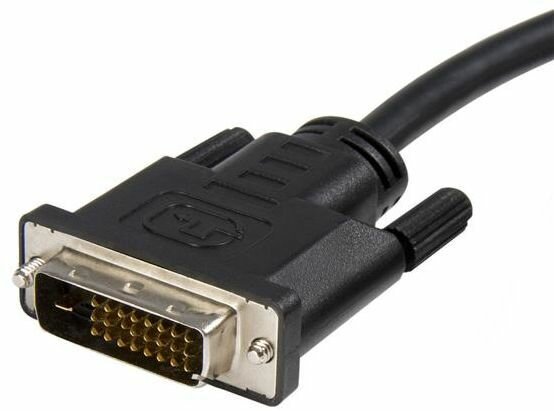 DisplayPort naar DVI converter M/M (zwart)