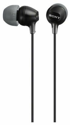 MDR EX15LP Comfortable Fit Stereo Headphone (in-ear, zwart)
