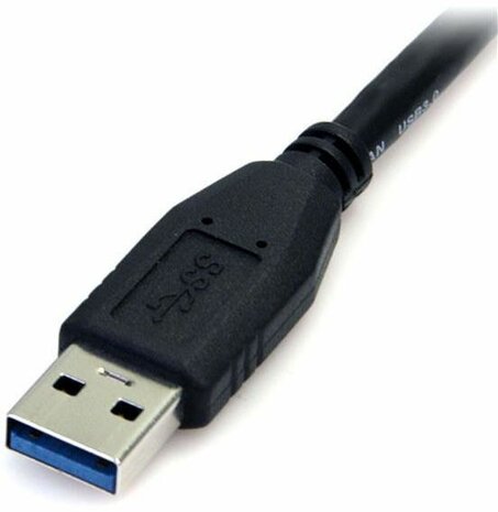 SuperSpeed USB 3.0 A naar micro B kabel M/M (0,5 meter, zwart)