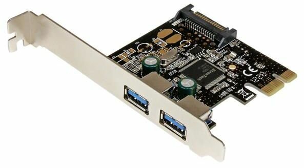 PCI Express SuperSpeed USB 3.0 Controller (2 poorten, S-ATA Power)