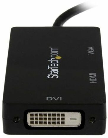Mini DisplayPort naar VGA, DVI &amp; HDMI Adapter (3-in-1, zwart)