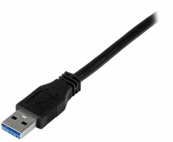 SuperSpeed USB 3.0 A naar B M/M kabel (1 meter, zwart)