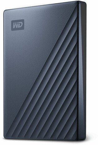 5000 GB WD My Passport Ultra (blauw, USB 3.0)