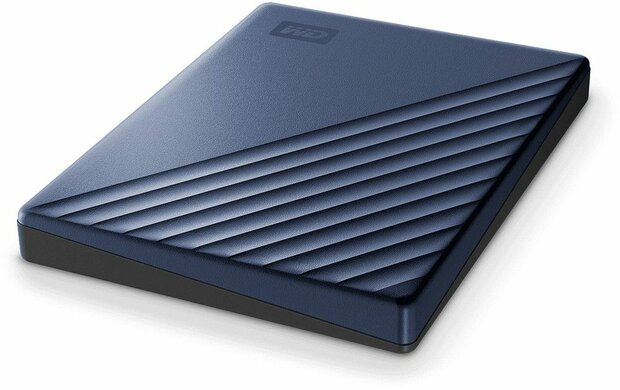 5000 GB WD My Passport Ultra (blauw, USB 3.0)