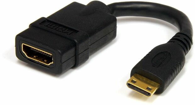 High Speed HDMI-kabel : HDMI naar HDMI Mini F/M