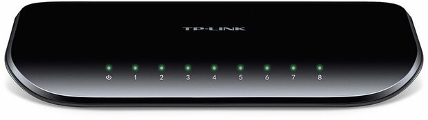 TL-SG1008D Switch (unmanaged, 8 x 10/100/1000 Mbps)