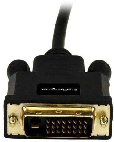 Mini DisplayPort naar DVI Adapter Converter (90 cm, 1920 x 1200, zwart)