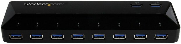 10-Poort USB 3.0 Hub (met laad- en syncfunctionaliteit, 2 x 1,5 A)