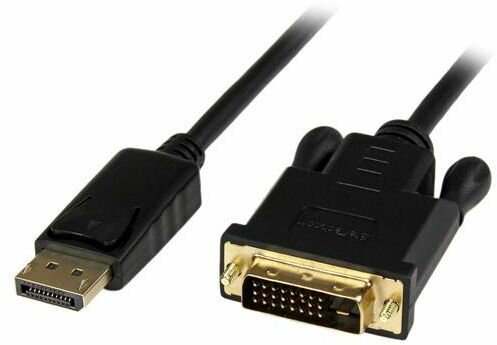 DisplayPort naar DVI Active Adapter Converter kabel (90 cm, zwart)