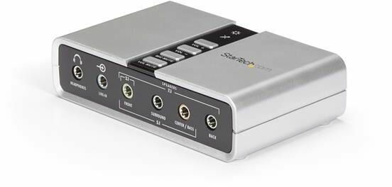 7.1 USB Audio Adapter External Sound Card