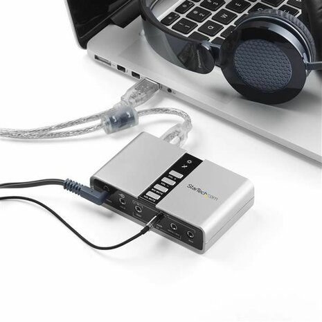 7.1 USB Audio Adapter External Sound Card