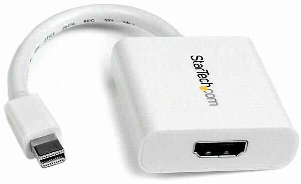 Mini DisplayPort naar HDMI Video Adapter Converter (wit)