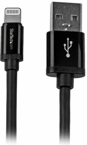 Lightning USB-kabel (2 meter, zwart)