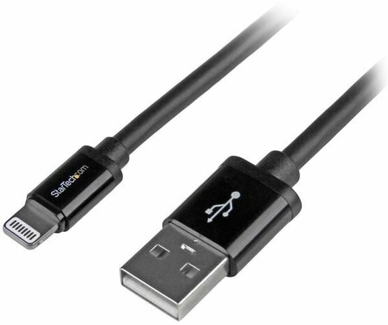 Lightning USB-kabel (2 meter, zwart)