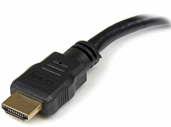 HDMI M naar DVI-D F Adapter (20 cm, zwart)