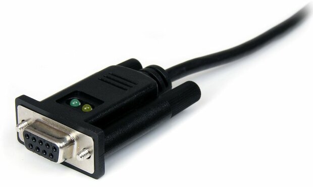 USB naar null modem RS232 DB9 Adapter