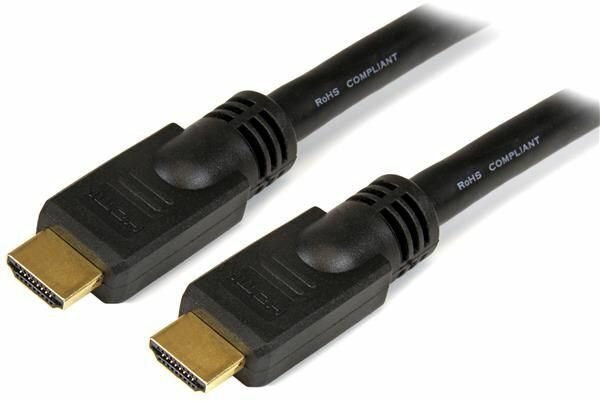High Speed HDMI-kabel M/M (15 meter, zwart)