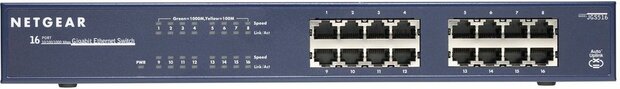JGS516-200EUS ProSafe 16-poort  Gigabit Rackmountable Switch