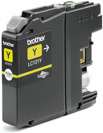 LC121Y inkjetcartridge geel (300 afdrukken)