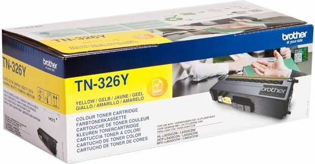 TN-326Y toner geel (3.500 afdrukken)