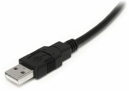 Actieve USB 2.0 kabel A naar B M/M (9 meter, zwart)