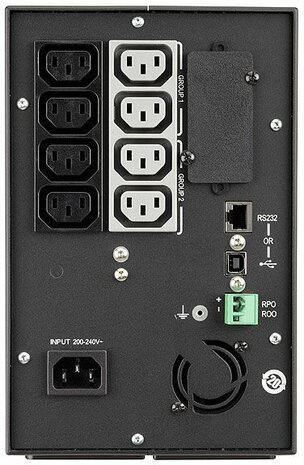 5P1150i UPS (AC 160 - 290 Volt, 770 Watt, 1150 VA, RS-232, USB, 8 output connectors)