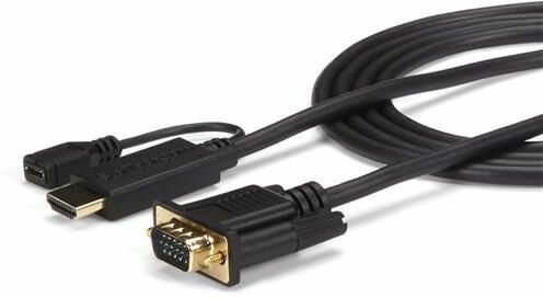 HDMI naar VGA actieve converterkabel (3 meter, 1920 x 1200, 1080p)