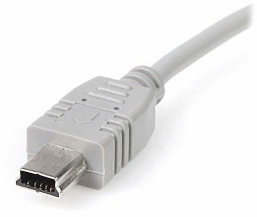 USB 2.0 kabel A naar mini B M/M (15 cm)