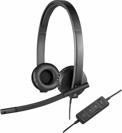 H570e Headset (stereo, on-ear, USB)