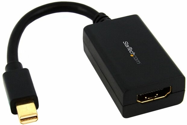 Mini DisplayPort naar HDMI converter (zwart)