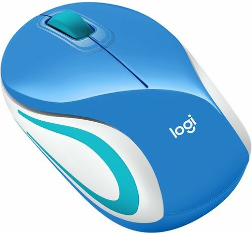 M187 Wireless Mini Mouse (blauw)