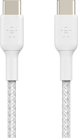 Boost Charge USB-C kabel M/M (1 m, wit)