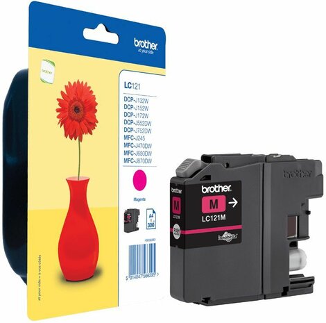 LC121MBP inkjetcartridge magenta (300 afdrukken)